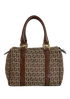 FF Zucca Boston, £375, Handbags, Brown, Canvas, Back view